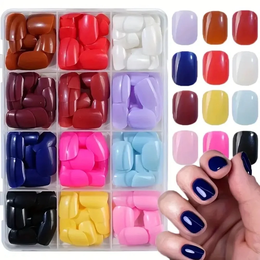(New in package) 288 Colorful Press-On Nail Set